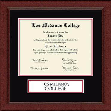 Los Medanos College diploma frame - Lasting Memories Diploma Frame in Sierra