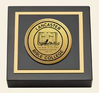 Lancaster Bible College Gold Engraved Paperweight