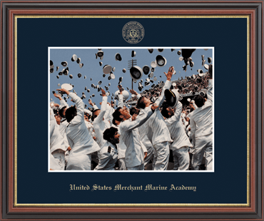United States Merchant Marine Academy 8" x 10" - Embossed Photo Frame in Williamsburg