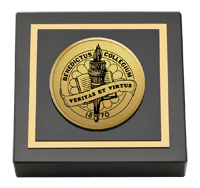 Benedict College Gold Engraved Paperweight