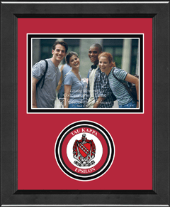 Tau Kappa Epsilon Fraternity Lasting Memories Circle Logo Photo Frame in Arena