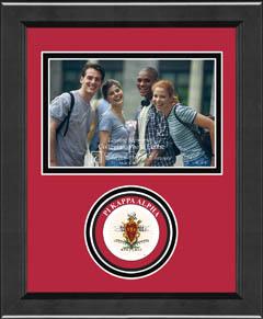 Pi Kappa Alpha photo frame - Lasting Memories Circle Logo Photo Frame in Arena