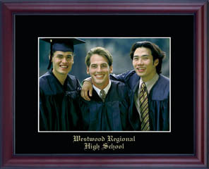 Westwood Regional High School Embossed Photo Frame in Camby