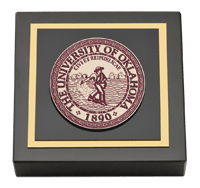 The University of Oklahoma Masterpiece Medallion Paperweight