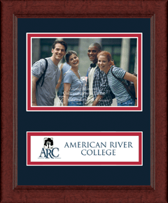 American River College photo frame - Lasting Memories Banner Photo Frame in Sierra