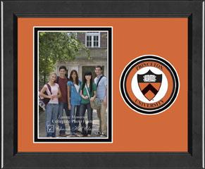 Princeton University 4" x 6" - Lasting Memories Circle Logo Photo Frame in Arena