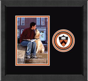 Princeton University 5" x 7" - Lasting Memories Circle Logo Photo Frame in Arena
