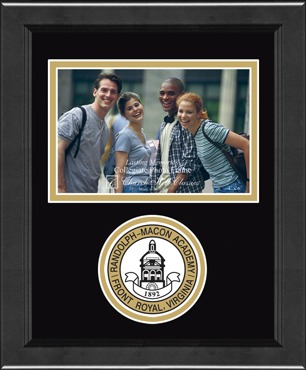 Randolph-Macon Academy photo frame - Lasting Memories Circle Logo Photo Frame in Arena