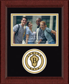 The National Junior Beta Club Lasting Memories Circle Logo Photo Frame in Sierra