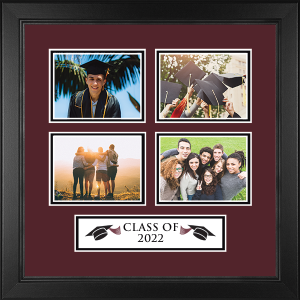 Class Of Lasting Memories Photo Frames photo frame - 'Class of' Quad Collage Photo Frame in Arena