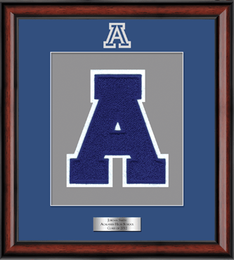 Acalanes High School in California Varsity Letter Frame in Southport
