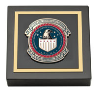 American Board for Certification in Homeland Security Masterpiece Medallion Paperweight