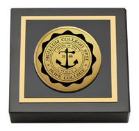 Hope College Gold Engraved Medallion Paperweight