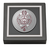 Fordham University paperweight - Pewter Masterpiece Medallion Paperweight