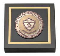 State University of New York at Potsdam Masterpiece Medallion Paperweight