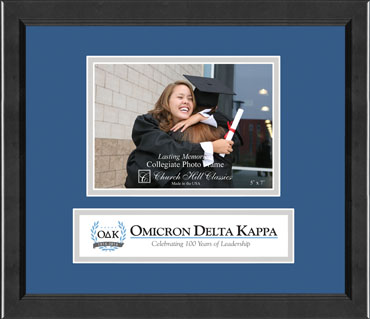 Omicron Delta Kappa Honor Society Lasting Memories Banner Photo Frame in Arena