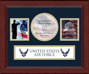 United States Air Force photo frame - Lasting Memories Banner Collage Photo Frame in Sierra