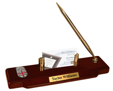 Brown University Masterpiece Medallion Desk Pen Set