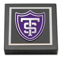 University of St. Thomas paperweight - Shield Masterpiece Medallion Paperweight