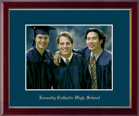 Kennedy Catholic High School in Somers, NY Embossed Photo Frame in Galleria