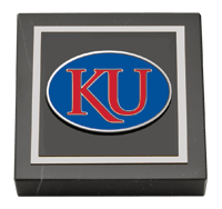 The University of Kansas Pewter Spirit KU Medallion Paperweight