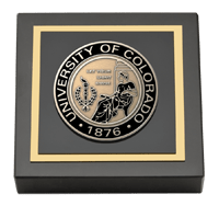 University of Colorado Colorado Springs Masterpiece Medallion Paperweight