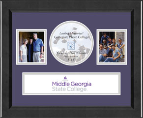 Middle Georgia State College Lasting Memories Banner Collage Photo Frame in Arena