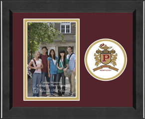 Pikeville High School Lasting Memories Circle Logo Photo Frame in Arena