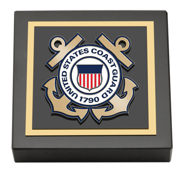 United States Coast Guard Masterpiece Medallion Paperweight