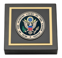 Supreme Court of the United States Masterpiece Medallion Paperweight