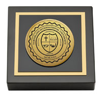Northland International University Gold Engraved Medallion Paperweight