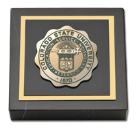 Colorado State University Masterpiece Medallion Paperweight