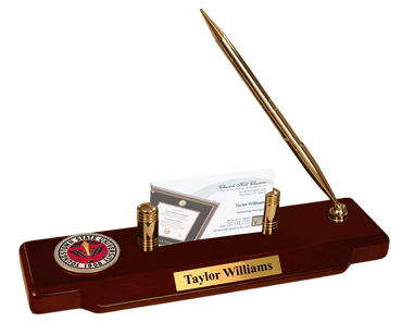 Youngstown State University Masterpiece Medallion Desk Pen Set