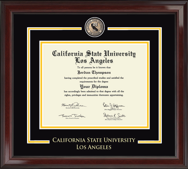 California State University Los Angeles diploma frame - Showcase Edition Diploma Frame in Encore