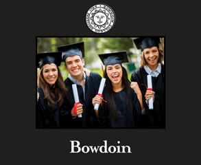 Bowdoin College Spectrum Photo Frame in Expo Black
