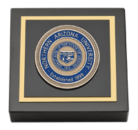 Northern Arizona University Masterpiece Medallion Paperweight