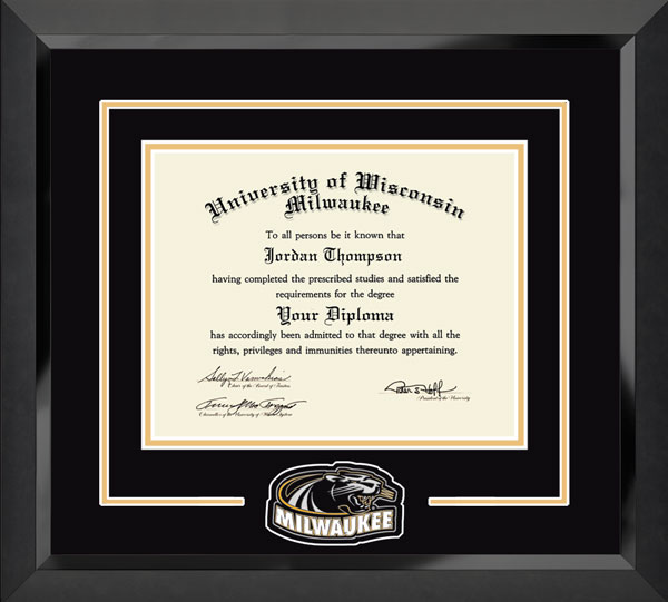 University Of Wisconsin Milwaukee Diploma Frames Church Hill Classics