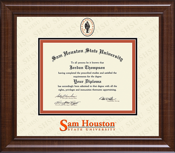 Sam Houston State University Dimensions Plus Diploma Frame in Prescott