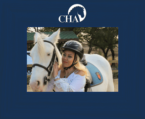 Certified Horsemanship Association Spectrum Photo Frame in Expo Blue