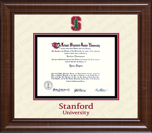 Stanford University Dimensions Plus Diploma Frame in Prescott
