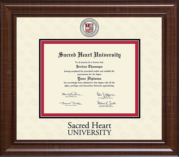 Sacred Heart University Dimensions Plus Diploma Frame in Prescott