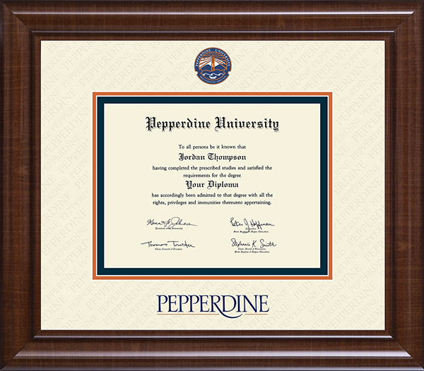 Pepperdine University Dimensions Plus Diploma Frame in Prescott