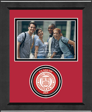 Cornell University photo frame - Lasting Memories Circle Logo 'Class of 2019' Photo Frame in Arena