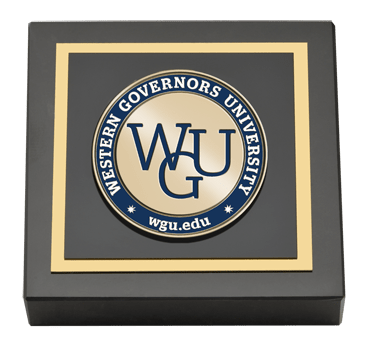 Western Governors University Masterpiece Medallion Paperweight