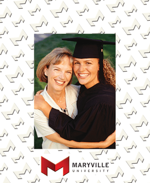 Maryville University of St. Louis Spectrum Pattern Photo Frame