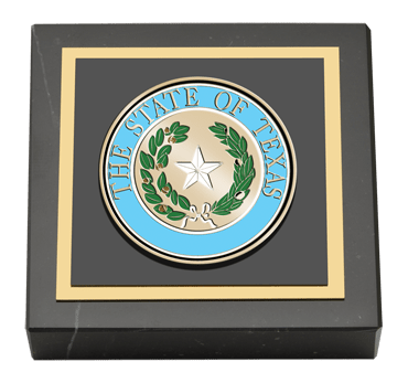 State of Texas Masterpiece Medallion Paperweight Texas
