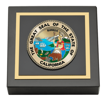 State of California Masterpiece Medallion Paperweight