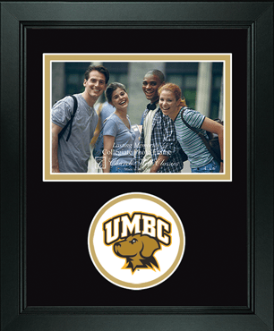 University of Maryland, Baltimore County Lasting Memories Spirit Circle Logo Photo Frame in Arena