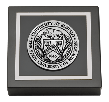 University at Buffalo paperweight - Masterpiece Medallion Paperweight