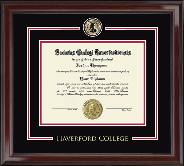 Haverford College Diploma Frames Church Hill Classics